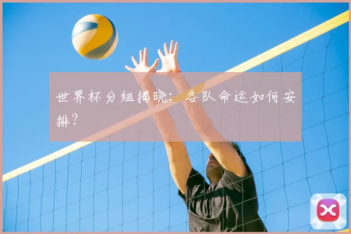 世界杯分组揭晓：各队命运如何安排？