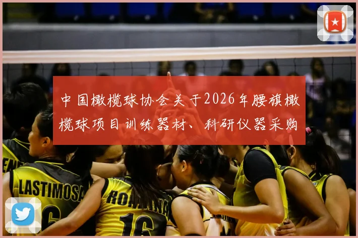 中国橄榄球协会关于2026年腰旗橄榄球项目训练器材、科研仪器采购的招标公告