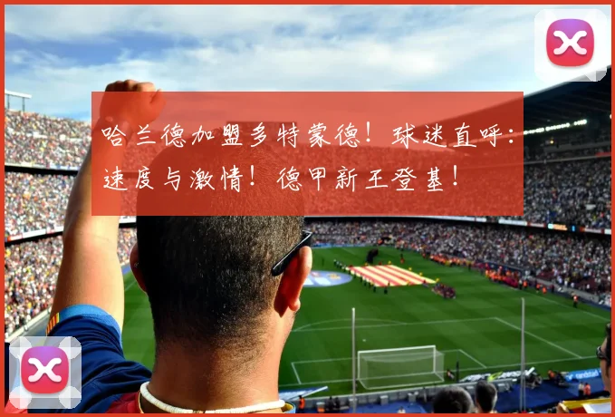 哈兰德加盟多特蒙德!球迷直呼:速度与激情!德甲新王登基!