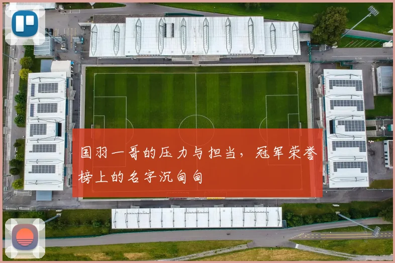 国羽一哥的压力与担当,冠军荣誉榜上的名字沉甸甸